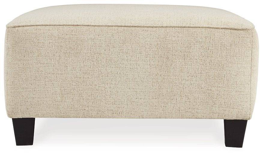 Abinger Oversized Accent Ottoman - Affordable Home Luxury