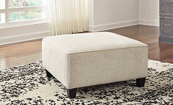 Abinger Oversized Accent Ottoman - Affordable Home Luxury