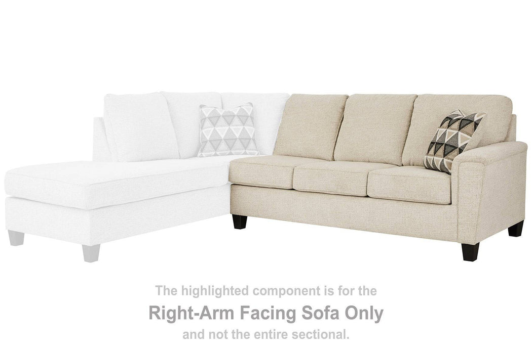 Abinger 2-Piece Sectional with Chaise - Affordable Home Luxury