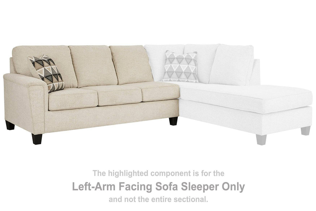 Abinger 2-Piece Sleeper Sectional with Chaise - Affordable Home Luxury