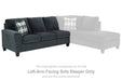 Abinger 2-Piece Sleeper Sectional with Chaise - Affordable Home Luxury