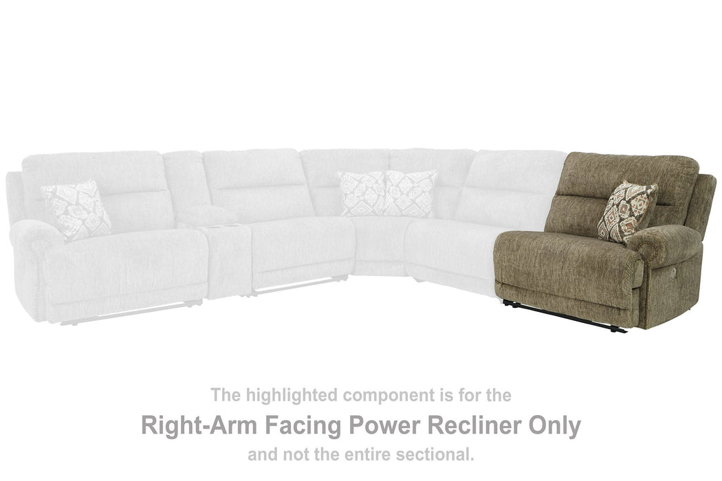 Lubec Power Reclining Sectional