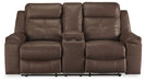 Jesolo Reclining Loveseat with Console - Affordable Home Luxury