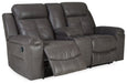 Jesolo Reclining Loveseat with Console - Affordable Home Luxury