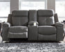 Jesolo Reclining Loveseat with Console - Affordable Home Luxury