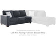 Altari 2-Piece Sleeper Sectional with Chaise - Affordable Home Luxury