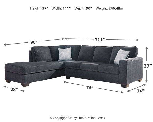 Altari 2-Piece Sectional with Chaise - Affordable Home Luxury