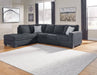 Altari 2-Piece Sleeper Sectional with Chaise - Affordable Home Luxury