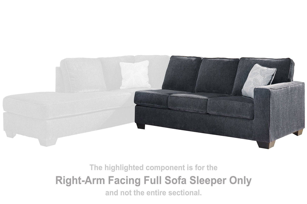 Altari 2-Piece Sleeper Sectional with Chaise - Affordable Home Luxury