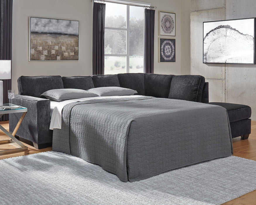 Altari 2-Piece Sleeper Sectional with Chaise - Affordable Home Luxury