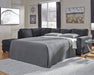 Altari 2-Piece Sleeper Sectional with Chaise - Affordable Home Luxury