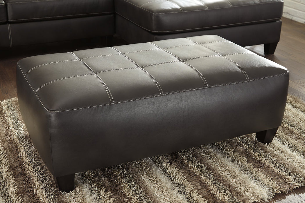 Nokomis Oversized Accent Ottoman - Affordable Home Luxury