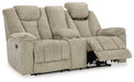 Hindmarsh Power Reclining Loveseat with Console - Affordable Home Luxury