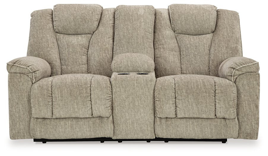 Hindmarsh Power Reclining Loveseat with Console - Affordable Home Luxury