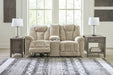 Hindmarsh Power Reclining Loveseat with Console - Affordable Home Luxury