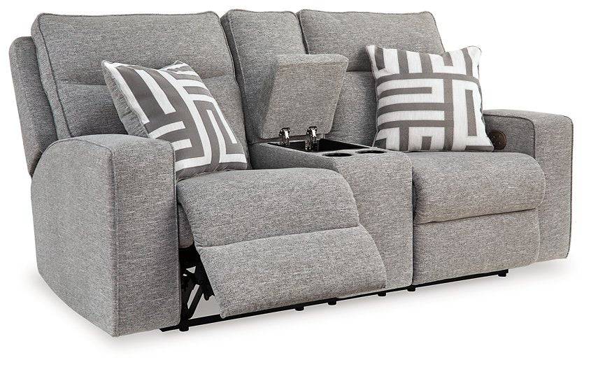 Biscoe Power Reclining Loveseat - Affordable Home Luxury