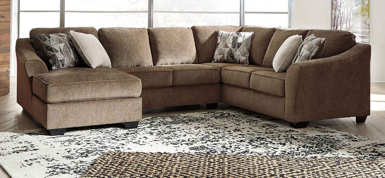 Graftin 3-Piece Sectional with Chaise - Affordable Home Luxury