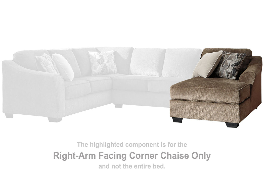 Graftin 3-Piece Sectional with Chaise - Affordable Home Luxury