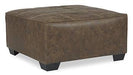 Abalone Oversized Accent Ottoman - Affordable Home Luxury