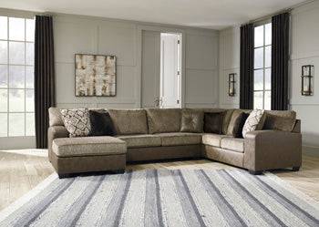 Abalone 3-Piece Sectional with Chaise - Affordable Home Luxury