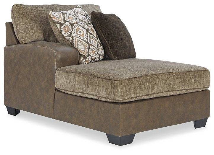 Abalone 3-Piece Sectional with Chaise - Affordable Home Luxury