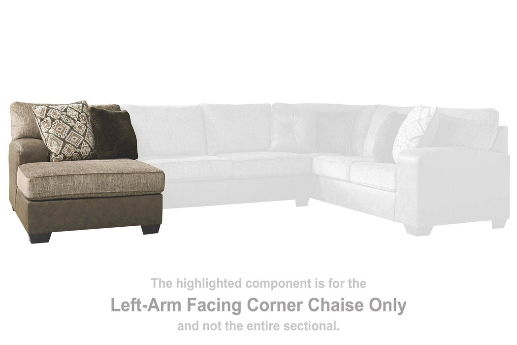 Abalone 3-Piece Sectional with Chaise - Affordable Home Luxury