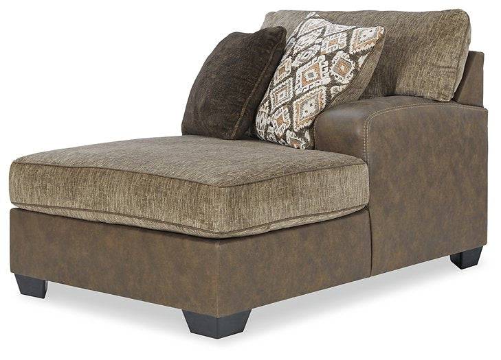 Abalone 3-Piece Sectional with Chaise - Affordable Home Luxury