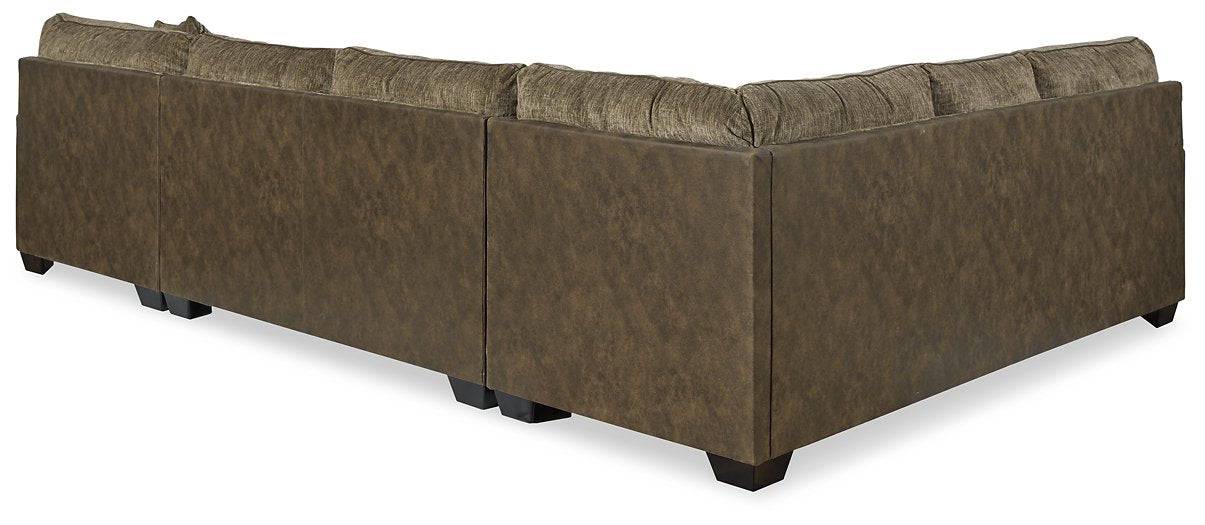 Abalone 3-Piece Sectional with Chaise - Affordable Home Luxury