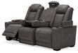 HyllMont Power Reclining Sofa - Affordable Home Luxury