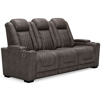 HyllMont Power Reclining Living Room Set - Affordable Home Luxury