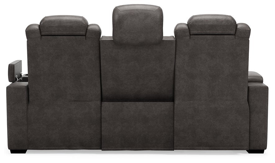 HyllMont Power Reclining Sofa - Affordable Home Luxury