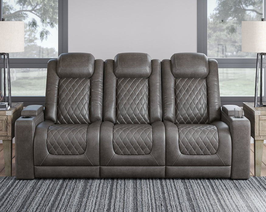 HyllMont Power Reclining Living Room Set - Affordable Home Luxury