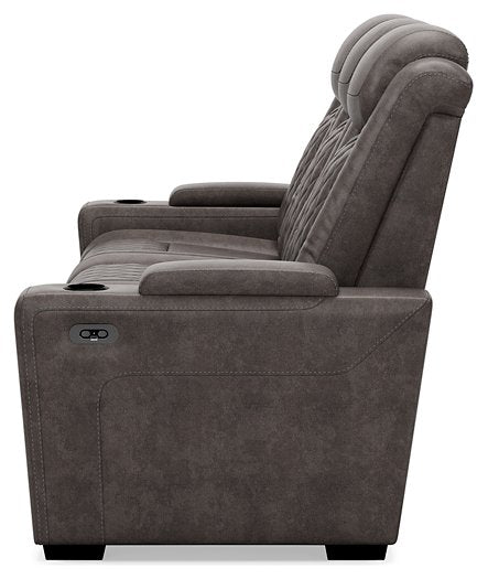 HyllMont Power Reclining Sofa - Affordable Home Luxury