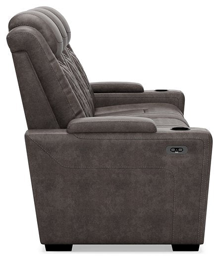 HyllMont Power Reclining Sofa - Affordable Home Luxury