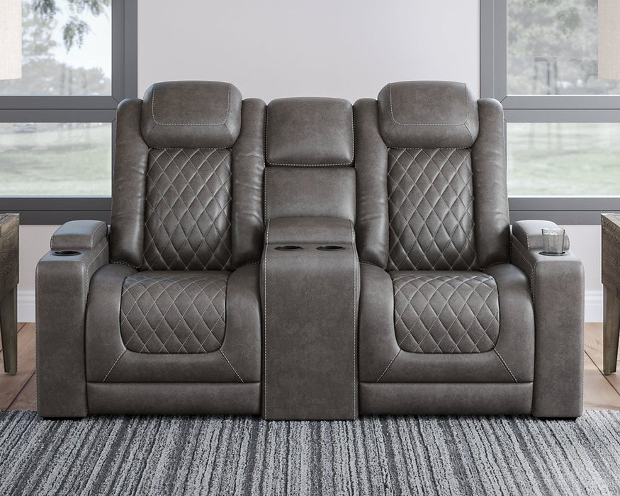 HyllMont Power Reclining Living Room Set - Affordable Home Luxury