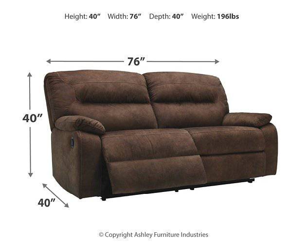 Bolzano Reclining Sofa - Affordable Home Luxury