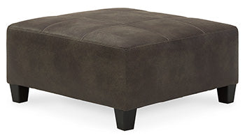 Navi Oversized Accent Ottoman - Affordable Home Luxury