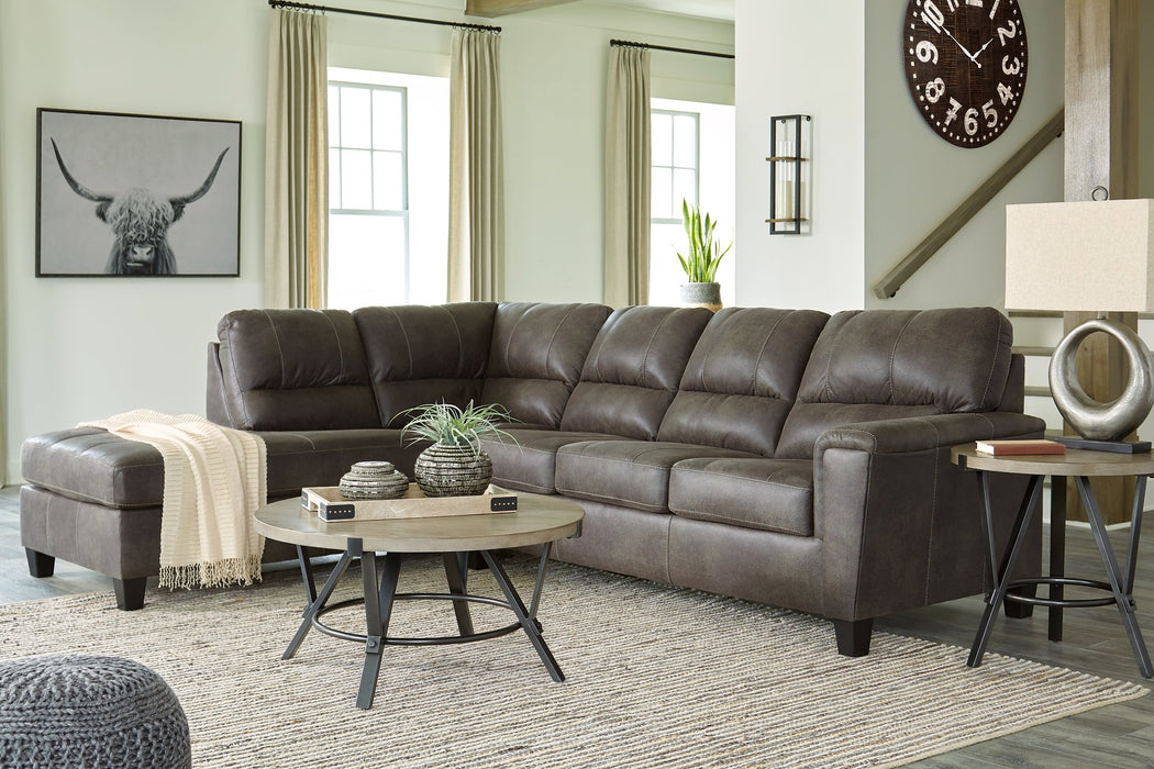 Navi 2-Piece Sleeper Sectional with Chaise - Affordable Home Luxury