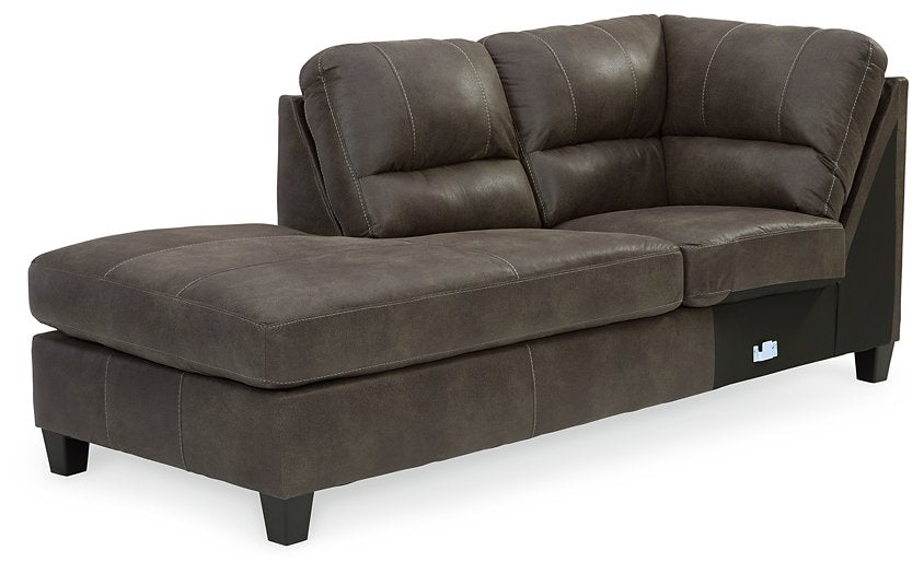 Navi 2-Piece Sectional with Chaise - Affordable Home Luxury