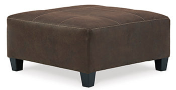 Navi Oversized Accent Ottoman - Affordable Home Luxury