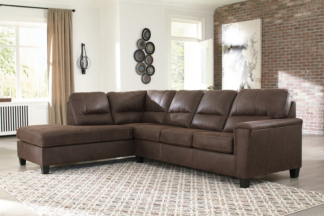 Navi 2-Piece Sectional with Chaise - Affordable Home Luxury