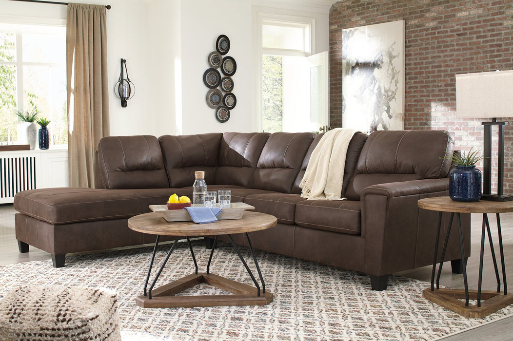 Navi 2-Piece Sleeper Sectional with Chaise - Affordable Home Luxury