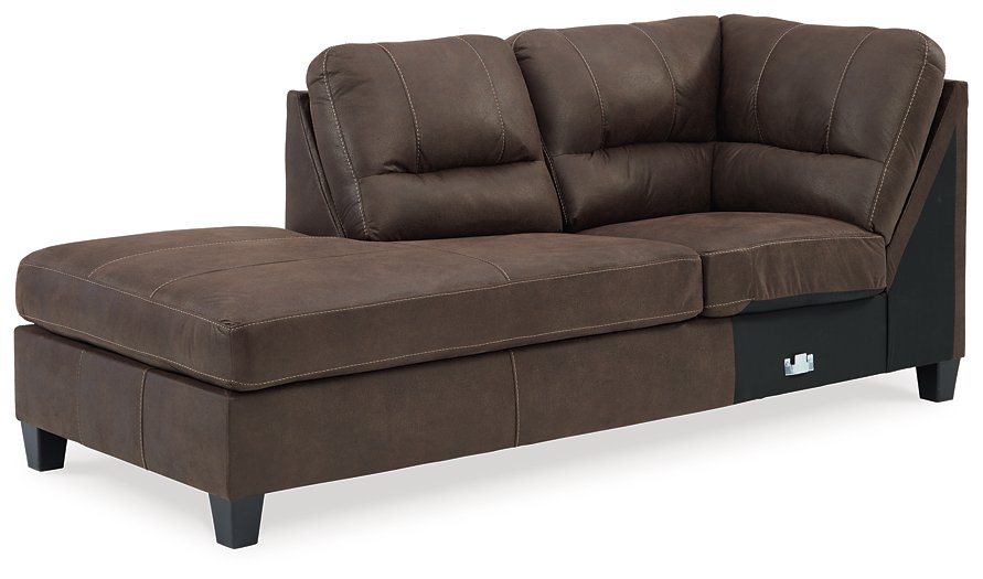 Navi 2-Piece Sectional with Chaise - Affordable Home Luxury