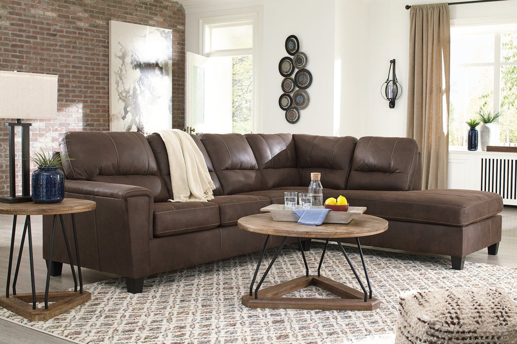 Navi 2-Piece Sleeper Sectional with Chaise - Affordable Home Luxury