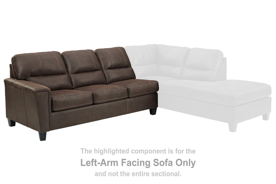 Navi 2-Piece Sectional with Chaise - Affordable Home Luxury