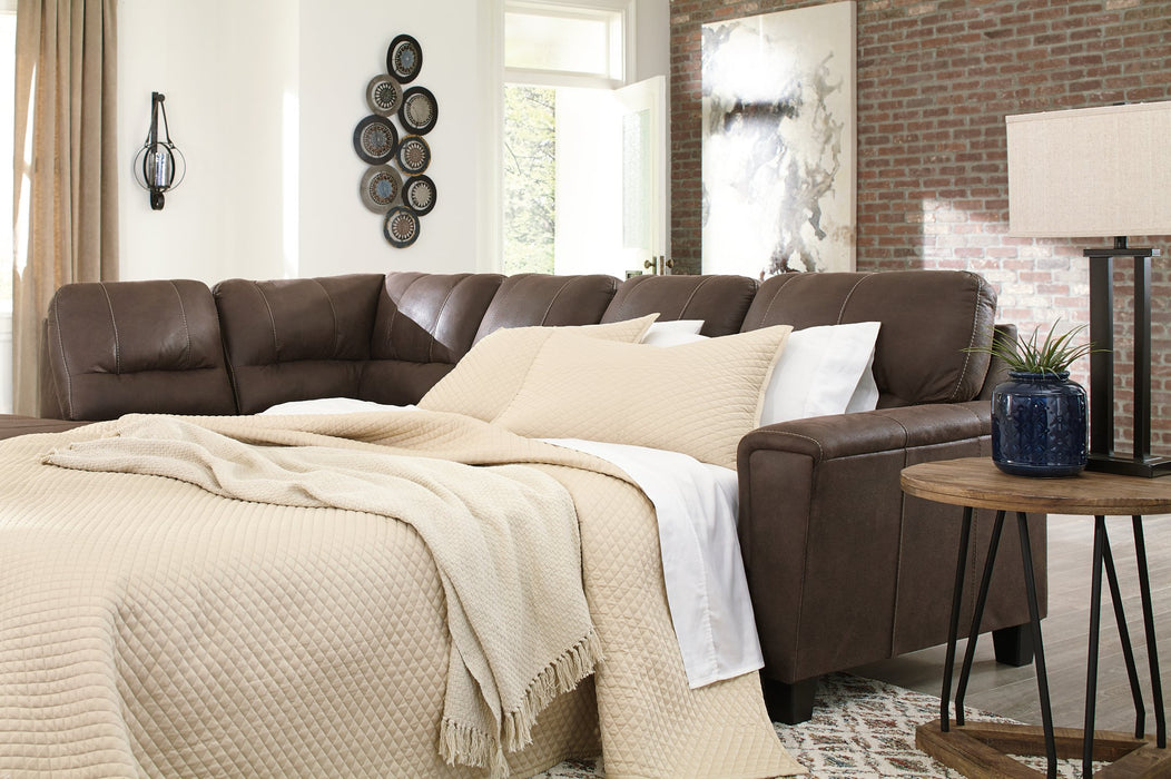 Navi 2-Piece Sleeper Sectional with Chaise - Affordable Home Luxury