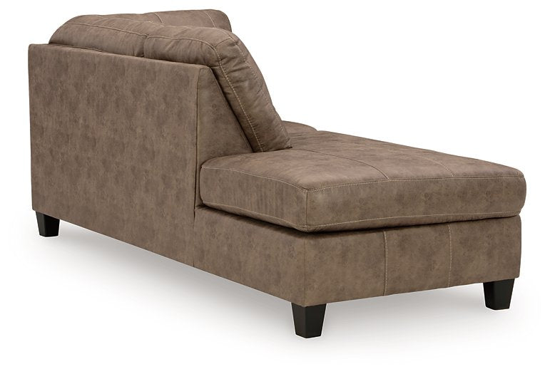 Navi 2-Piece Sectional Sofa Chaise - Affordable Home Luxury