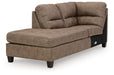 Navi 2-Piece Sectional Sofa Chaise - Affordable Home Luxury