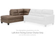 Navi 2-Piece Sectional Sofa Sleeper Chaise - Affordable Home Luxury