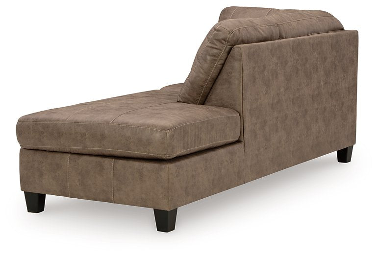 Navi 2-Piece Sectional Sofa Chaise - Affordable Home Luxury